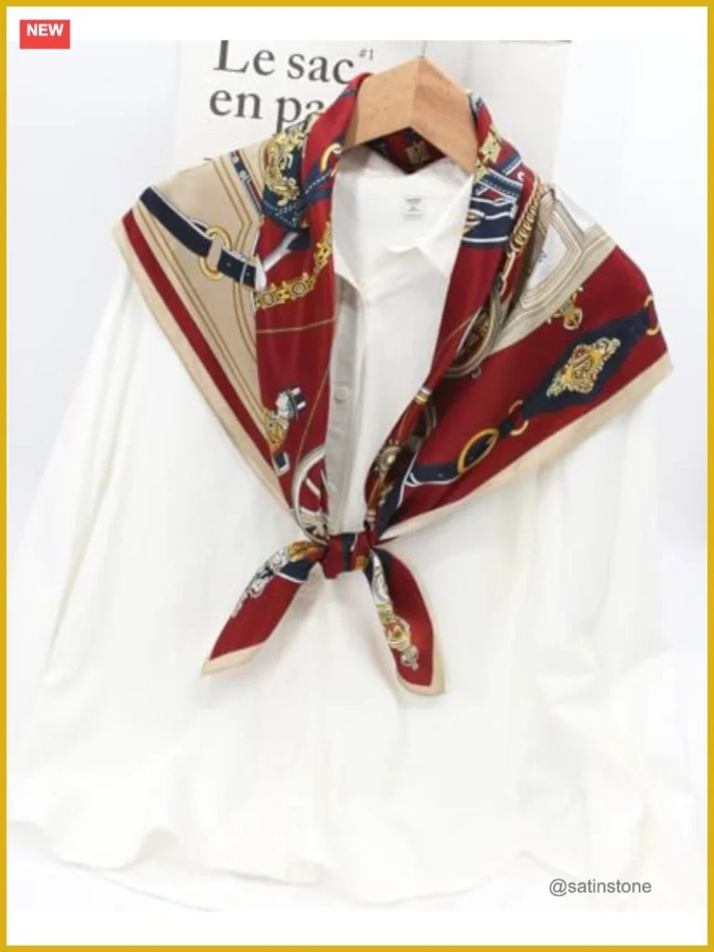 100% Mulberry Silk Scarf for Women 35